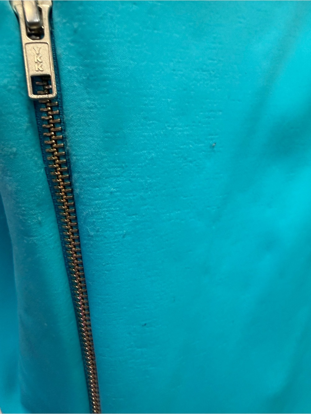 Off-Shoulder Turquoise Mini Dress - Picture 5 of 5